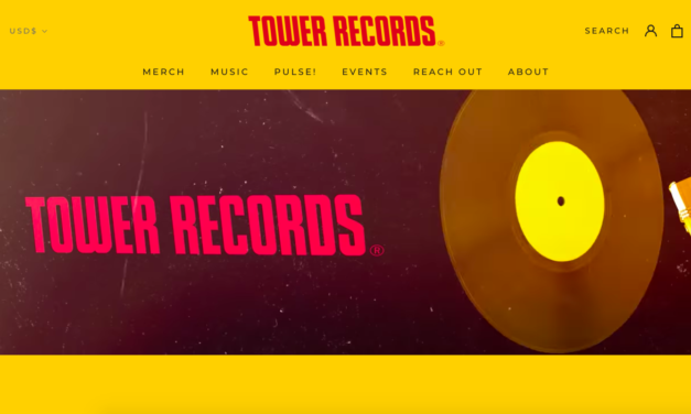 Tower Records está de vuelta ahora en versión online